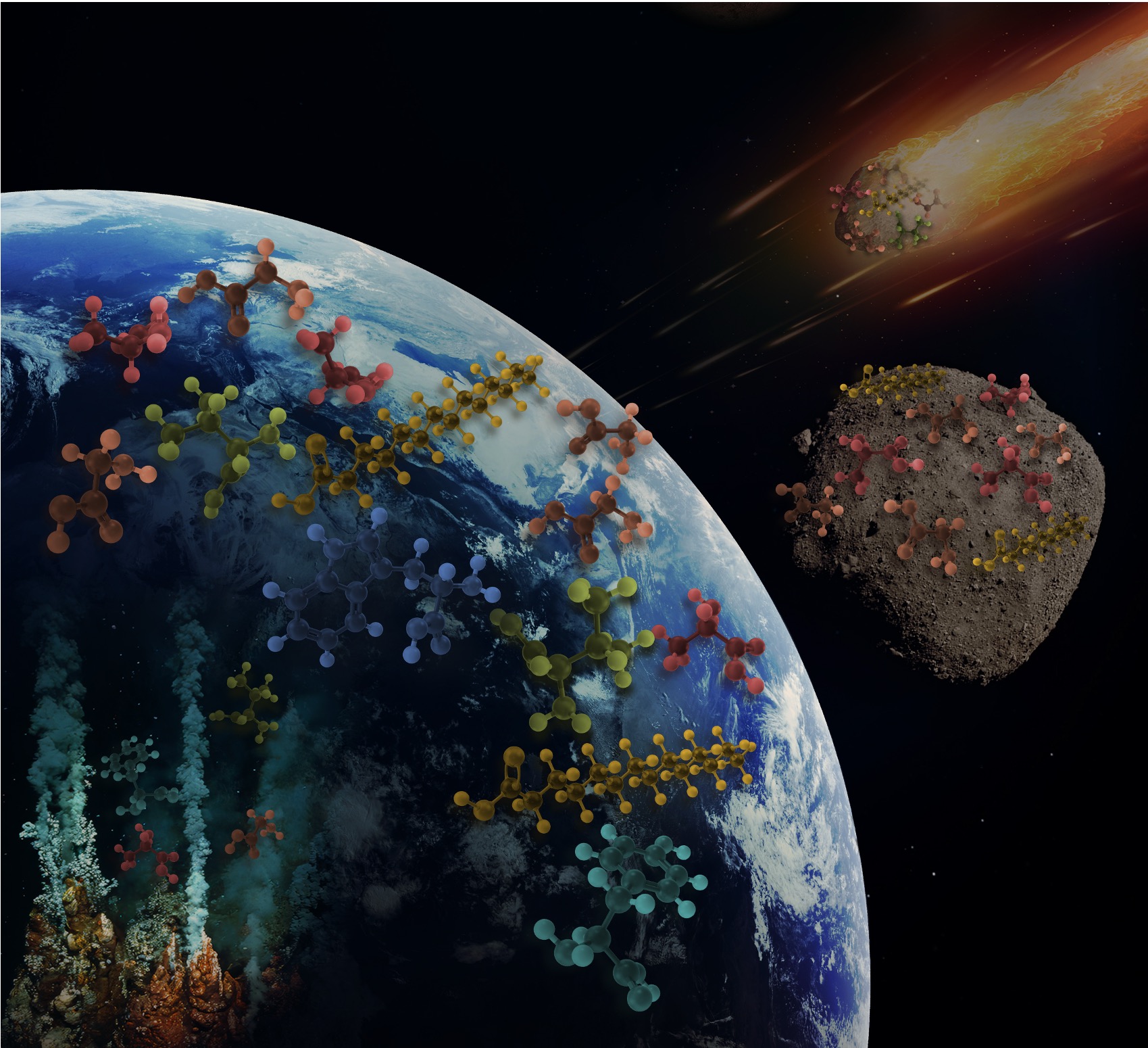 Molecular diversity as a biosignature cover image
